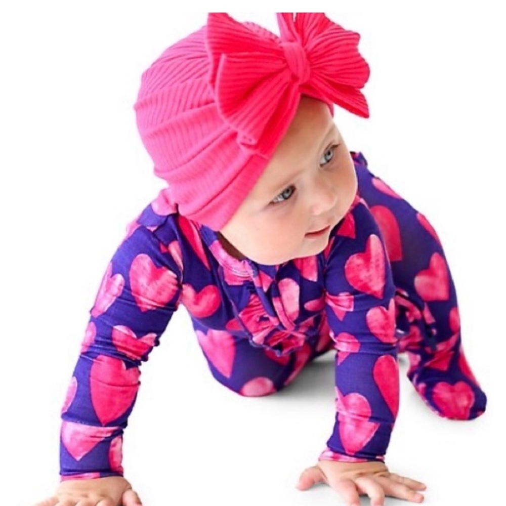 Posh Peanut “Linet”Ruffle Bum Footie